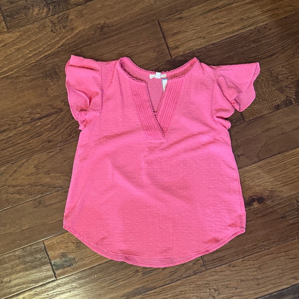 Lace Split Top